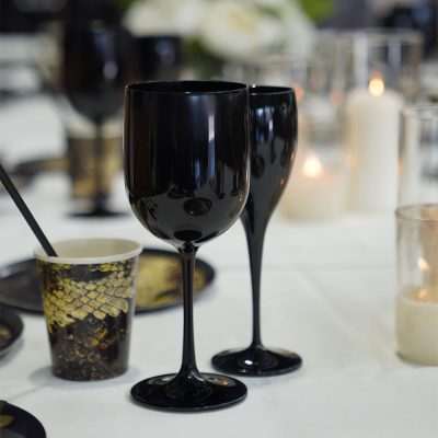 Disposable Or Reusable Wine Goblets
