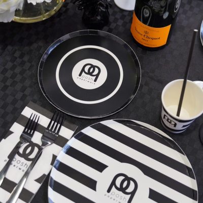 designer disposable tableware | Posh Paperware