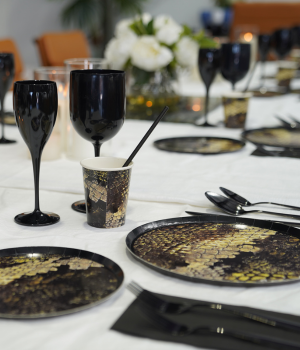 Limited Edition Snake Design Dinner Set